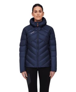 Ona mmtsklep Kurtki I Kamizelki | Taiss In Hooded Jacket Women .Xs Marine-Black