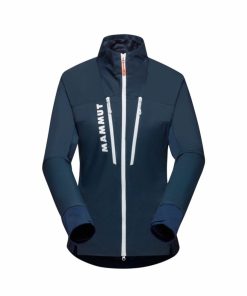 Ona mmtsklep Kurtki I Kamizelki | Kamizelka Aenergy In Hybrid Jacket Women Marine-White