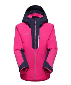 Ona mmtsklep Kurtki I Kamizelki | Stoney Hs Thermo Jacket Women .S Pink-Marine