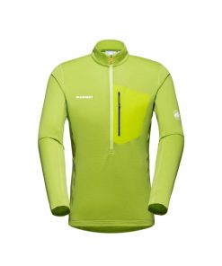 On mmtsklep Polary I Bluzy | Aenergy Light Ml Half Zip Pull Men .M Highlime-Granit