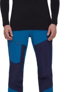 On mmtsklep Spodnie I Spodenki | Spodnie Zinal Guide So Hybrid Pants Men Deep Ice-Marine