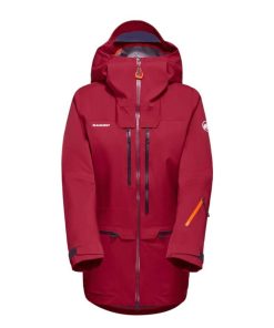 Ona mmtsklep Kurtki I Kamizelki | Kurtka Haldigrat Hs Hooded Jacket Women Blood Red-Marine