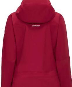 Ona mmtsklep Kurtki I Kamizelki | Kurtka Haldigrat Hs Hooded Jacket Women Blood Red-Marine