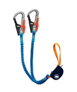 Sprzet mmtsklep Karabinki I Ekspresy | Lonza Skywalker Pro Via Ferrata Set Marine