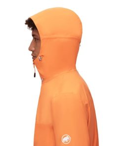 On mmtsklep Kurtki I Kamizelki | Kurtka Convey Tour Hs Hooded Jacket Men Tangerine