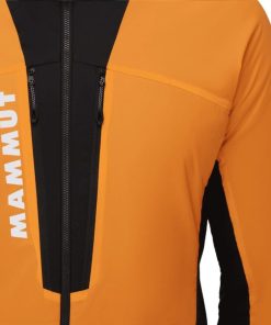 On mmtsklep Kurtki I Kamizelki | Kurtka Aenergy In Hybrid Jacket Men Tangerine-Black