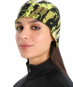 On mmtsklep Czapki Zimowe I Opaski | U Quantum Beanie Black/Shi/Cl/, One Size Black/Shine/Clove/Aop