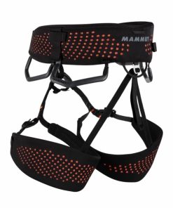 Sprzet mmtsklep Uprzeze | Comfort Fast Adjust Harness Men .S Black-Safety Orange