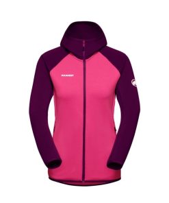 Ona mmtsklep Polary I Bluzy | Polar Aconcagua Ml Hooded Jacket Women Pink-Grape