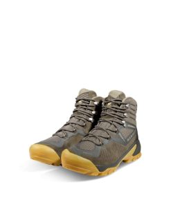 Ona mmtsklep Buty Trekkingowe | Buty Sapuen High Gtx Women Dark Tin-Amber Green