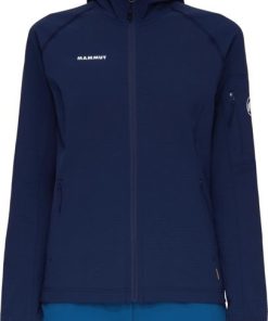 Ona mmtsklep Polary I Bluzy | Bluza Madris Light Ml Hooded Jacket Women Marine