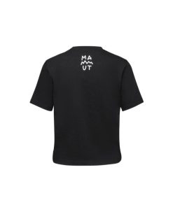 Ona mmtsklep Koszulki I Koszule | Koszulka Massone T-Shirt Cropped Women Lettering Black