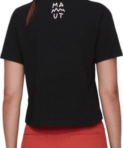 Ona mmtsklep Koszulki I Koszule | Koszulka Massone T-Shirt Cropped Women Lettering Black