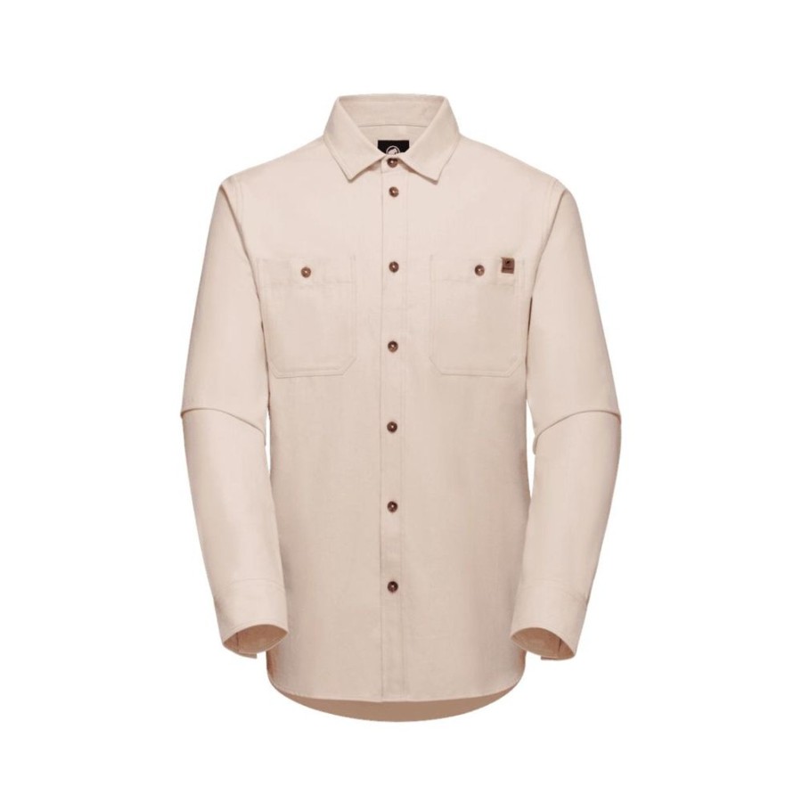 On mmtsklep Koszulki I Koszule | Koszula Alvra Undyed Longsleeve Shirt Men Light Brown