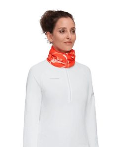 On mmtsklep Chusty | Chusta Mammut Neck Gaiter Hot Red-White