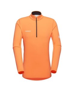 On mmtsklep Polary I Bluzy | Bluza Aenergy Ml Half Zip Pull Men Tangerine-Black