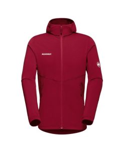 On mmtsklep Polary I Bluzy | Polar Aconcagua Light Ml Hooded Jacket Men Blood Red