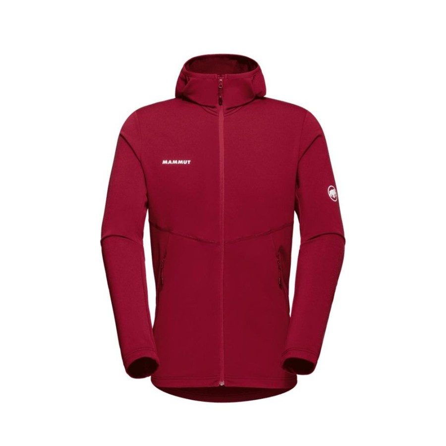 On mmtsklep Polary I Bluzy | Polar Aconcagua Light Ml Hooded Jacket Men Blood Red