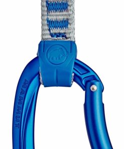 Sprzet mmtsklep Karabinki I Ekspresy | Zestaw Ekspresow Crag Keylock 10Cm Indicator 6-Pack Quickdraws Straight Gate/Bent Gate Silver-Ultramarine