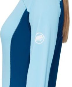 Ona mmtsklep Polary I Bluzy | Koszulka Aenergy Fl Longsleeve Women Cool Blue-Deep Ice