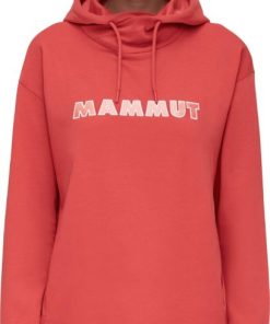 Ona mmtsklep Polary I Bluzy | Bluza Mammut Ml Hoody Women Logo Terracotta