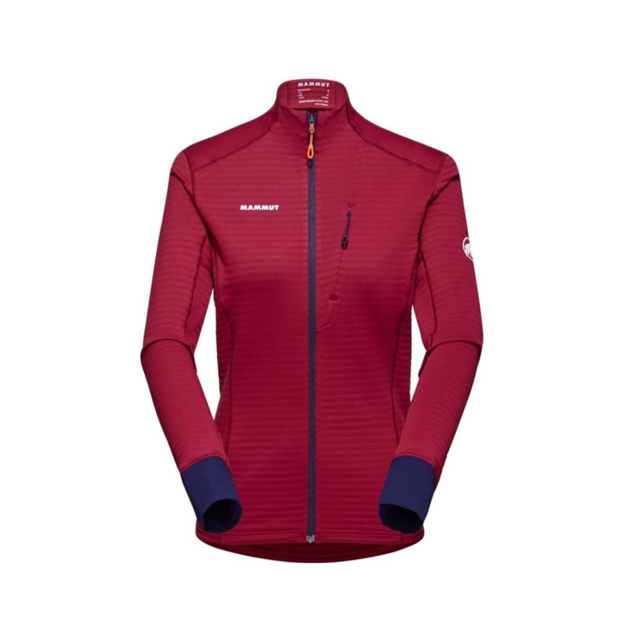 Ona mmtsklep Polary I Bluzy | Bluza Taiss Light Ml Jacket Women Blood Red-Marine