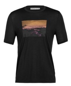 On mmtsklep Koszulki I Koszule | M Tech Lite Ii Ss Tee Mountain Mantra , Large Black