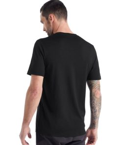 On mmtsklep Koszulki I Koszule | M Tech Lite Ii Ss Tee Mountain Mantra , Large Black