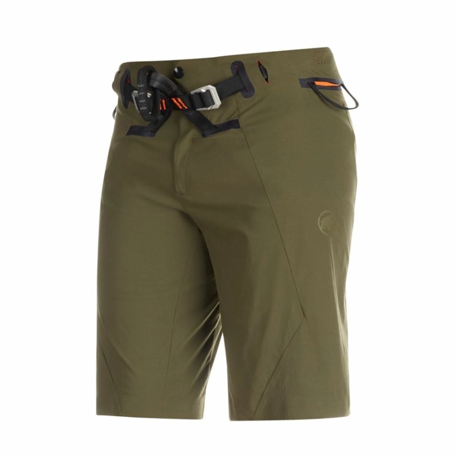 Sprzet mmtsklep Uprzeze | Spodnie Wspinaczkowe Mammut Realization Shorts 2.0 Men Iguana