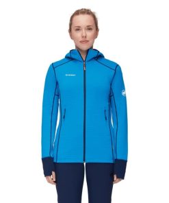 Ona mmtsklep Polary I Bluzy | Taiss Light Ml Hooded Jacket Women .Xs Gentian-Marine