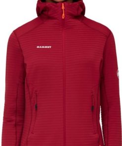 Ona mmtsklep Polary I Bluzy | Bluza Aconcagua Light Ml Hooded Jacket Women Blood Red