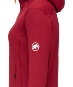 Ona mmtsklep Polary I Bluzy | Bluza Aconcagua Light Ml Hooded Jacket Women Blood Red