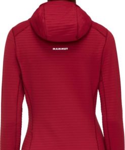 Ona mmtsklep Polary I Bluzy | Bluza Aconcagua Light Ml Hooded Jacket Women Blood Red