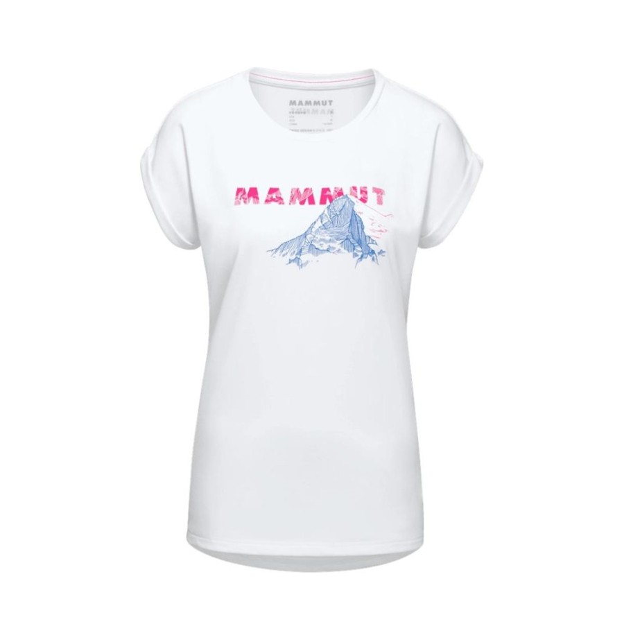 Ona mmtsklep Koszulki I Koszule | Koszulka Mountain T-Shirt Women Eiger White