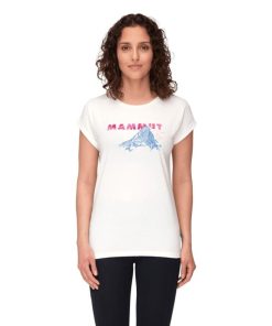 Ona mmtsklep Koszulki I Koszule | Koszulka Mountain T-Shirt Women Eiger White