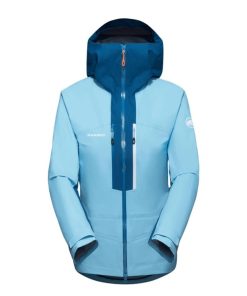 Ona mmtsklep Kurtki I Kamizelki | Kurtka Taiss Hs Hooded Jacket Women Cool Blue-Deep Ice