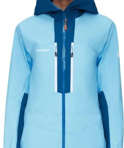 Ona mmtsklep Kurtki I Kamizelki | Kurtka Taiss Hs Hooded Jacket Women Cool Blue-Deep Ice