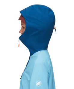 Ona mmtsklep Kurtki I Kamizelki | Kurtka Taiss Hs Hooded Jacket Women Cool Blue-Deep Ice