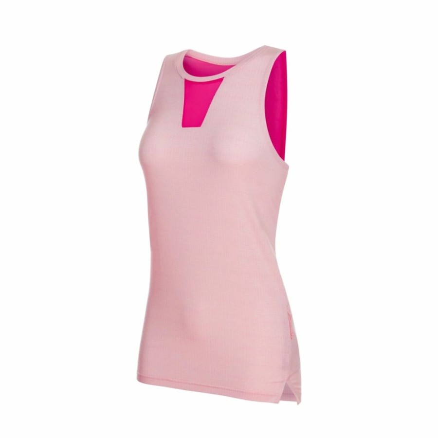 Ona mmtsklep Koszulki I Koszule | Koszulka Crashiano Top Women Candy Melange-Pink