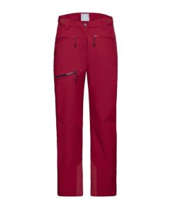 Ona mmtsklep Spodnie I Spodenki | Spodnie Stoney Hs Thermo Pants Women Blood Red