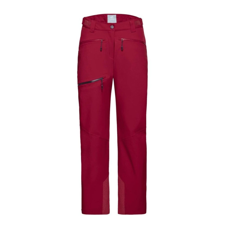 Ona mmtsklep Spodnie I Spodenki | Spodnie Stoney Hs Thermo Pants Women Blood Red