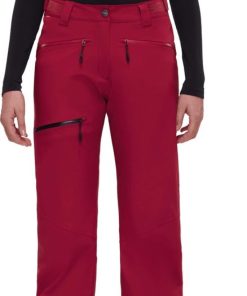 Ona mmtsklep Spodnie I Spodenki | Spodnie Stoney Hs Thermo Pants Women Blood Red