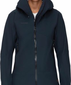 Ona mmtsklep Kurtki I Kamizelki | Kurtka Crater Hs Hooded Jacket Women Marine-Black