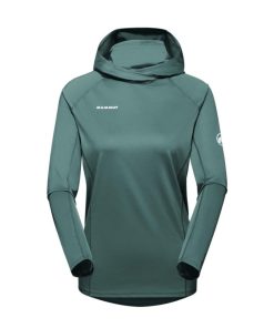 Ona mmtsklep Koszulki I Koszule | Koszulka Selun Fl Sun Hoody Women Dark Jade