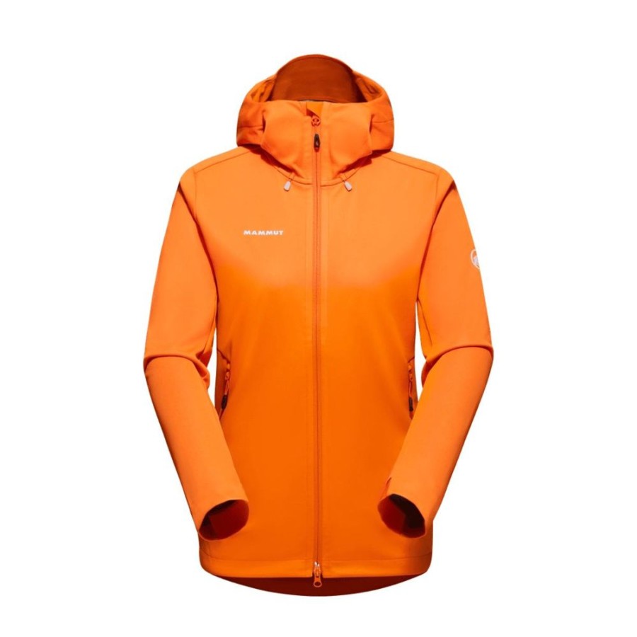 Ona mmtsklep Kurtki I Kamizelki | Kurtka Ultimate Vii So Hooded Jacket Women Dark Tangerine