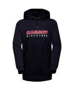 On mmtsklep Polary I Bluzy | Bluza Mammut Ml Hoody Men Logo Black-Spicy