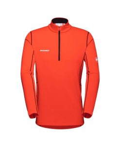 On mmtsklep Polary I Bluzy | Bluza Aenergy Ml Half Zip Pull Men Hot Red-Black