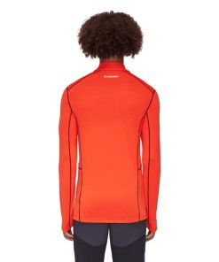 On mmtsklep Polary I Bluzy | Bluza Aenergy Ml Half Zip Pull Men Hot Red-Black