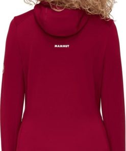 Ona mmtsklep Polary I Bluzy | Polar Aconcagua Light Ml Hooded Jacket Women Blood Red