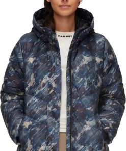 Ona mmtsklep Kurtki I Kamizelki | Kurtka Fedoz In Hooded Jacket Women Marine-Black Camo